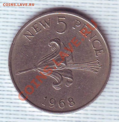 Гернси.5 Пенсов.1968.Лилия.до 7 Мая - 19680005.JPG