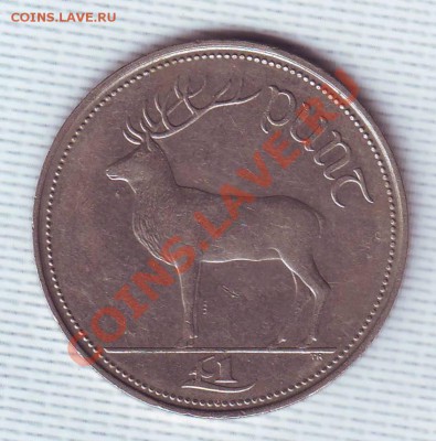 Ирландия.Фунт.1990.Олень. до 8 Мая - 19900015.JPG