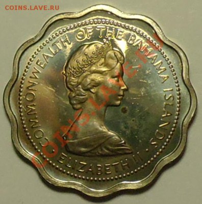 БРИТАНСКИЕ БАГАМЫ - 10 центов 1972 -ПРУФ - до 8 мая - 699