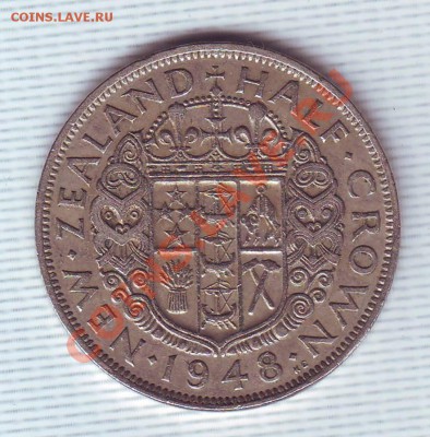 Н.Зеландия.Пол Кроны.1948. до 9 Мая - 19480007.JPG
