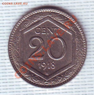 Италия.20 Чентезими.1918. до 9 Мая - 19180005.JPG