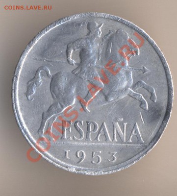 Испания 7 монет 1870-1945 гг. Оценка. - 88