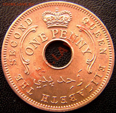 Британская Нигерия_1 пенни 1959; до 04.05_22.06мск - 5203