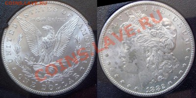 монеты США (вроде как небольшой каталог всех монет США) - 1882 СС.JPG