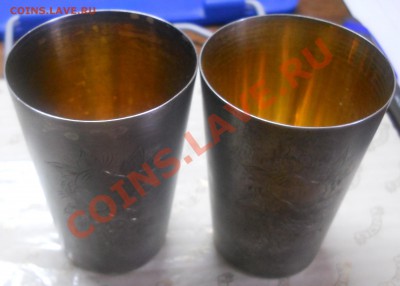 2 серебряные стопки.875* вес 104 гр. оценка для продажи. - DSCN1987.JPG