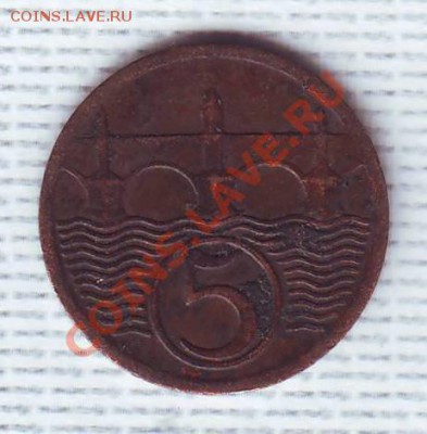 Чехословакия.5 Хелеров.1925.до 10 мая - 19250009.JPG