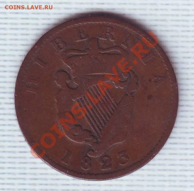 Ирландия.Пол Пенни.1823.Георг 4. до 10 Мая - 1823.JPG