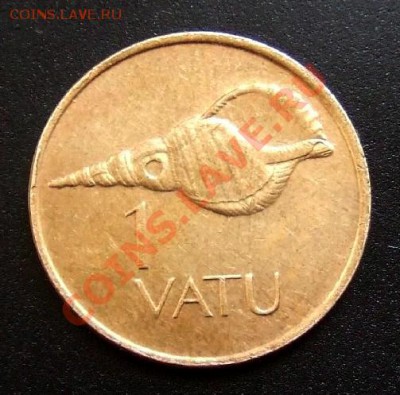 ВАНУАТУ 1 вату (1999) Ракушка до 07.05 (22.00) - Вануату 1 вату (1999) Ракушка Р
