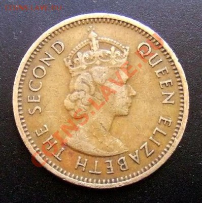 БРИТАНСКИЕ КАРИБЫ 5 центов (1965) до 07.05 (22.00) - Брит. Карибы 5 центов (1965) №1 А