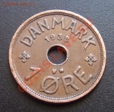 ДАНИЯ 1 эре (1938) до 07.05 (22.00) - Дания 1 эре (1938) Р