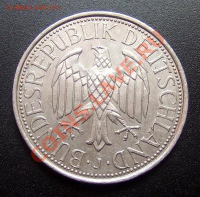 ГЕРМАНИЯ 1 марка (1992 J) до 07.05 (22.00) - Германия 1 марка (1992 J) А