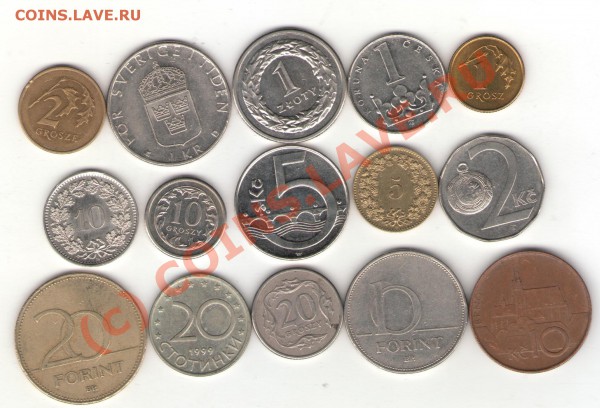 15 монет Европы до 10.12.09 - europe