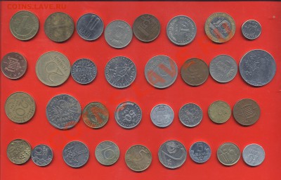 33 монеты стран Европы — до 9 мая. - 001
