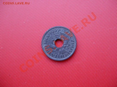 Польша. 5 грошей(ЦИНК) 1939 прошу оценить(продажа) - P3290196.JPG