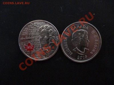 ДК Канада 25 центов 2013 в цвете Салдебери ФИКС 12.05 - P1030390.JPG