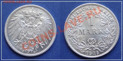 Германия 1 марка 1915 D анц до 11.05.13 в 22.00 - 1 марка 1915 D 07.05.13 -1.JPG