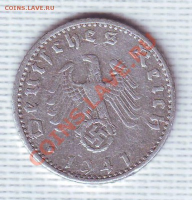 Третий Рейх.50 Пфеннигов.1941.J до 12 мая - 1941 г.JPG