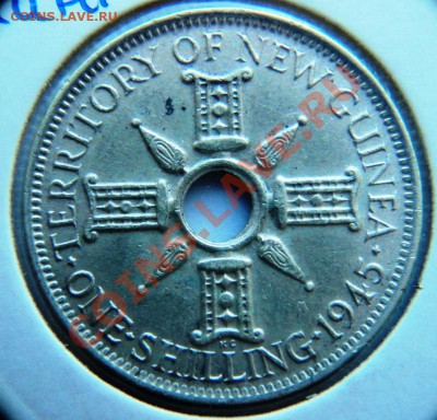 новая гвинея шиллинги и пенни 1935-45гг - DSC06934.JPG
