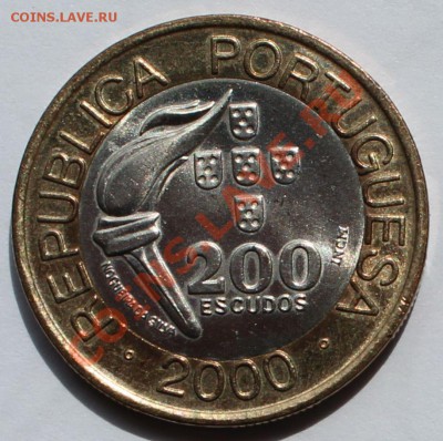 Португалия. 200 эскудо 2000. Олимпиада. Сидней-2000 - 1