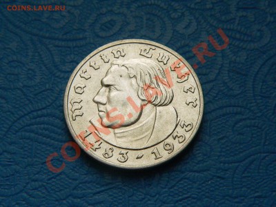 Иностранное серебро (пополняемая) - luther5m1933a.JPG