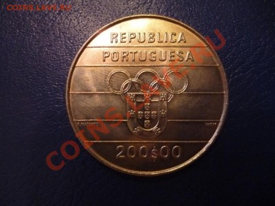 ДК Португалия 200 эскудо Олимпиада 1992 года 14.05 - P1030454.JPG