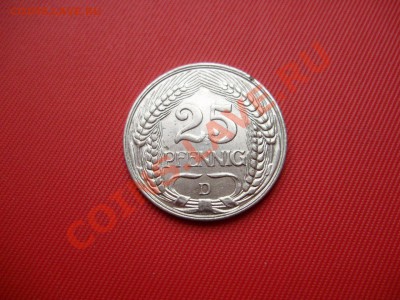 Германия. 25 пфеннигов 1912 D  до 13.05  22-00МСК - P4250017.JPG