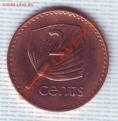 Фиджи.2 Цента.2001.Скат. до 15 Мая - 2001 г.JPG
