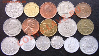 38 разных монет (см. фото и описание). До 10.05_22.00мск - 5253
