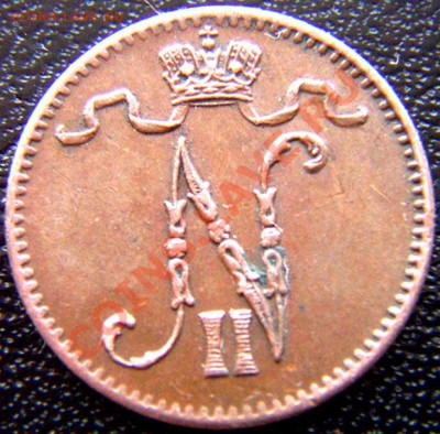 Царская Финляндия_1 пенни 1912; окончание 10 мая в 22.02мск - 5274