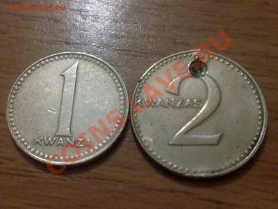 Монеты мира на оценку - Ангола а