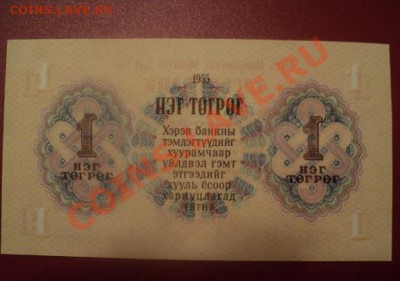 1 тугрик Монголии 1955 до 16.05.2013 в 22.00 мск - DSC01763.JPG