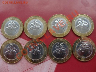 2 комплекта юбилей Литвы (комплект 4 монеты) - DSC02723.JPG