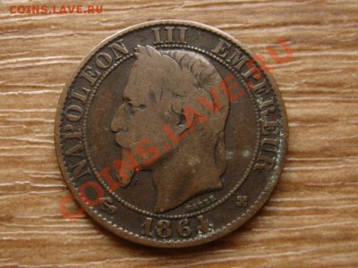 Франция 5 сантимов 1864 ВВ до 14.05.13 в 21.00 М - IMG_2224