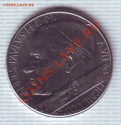 Ватикан.50 Лир.1985. до 17 Мая - 19850007.JPG