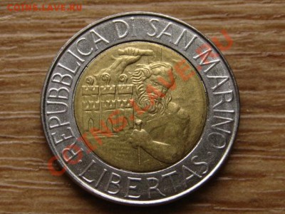 Сан Марино 500 лир 1994 биметал  до 16.05.13 в 21.00 М - IMG_2332