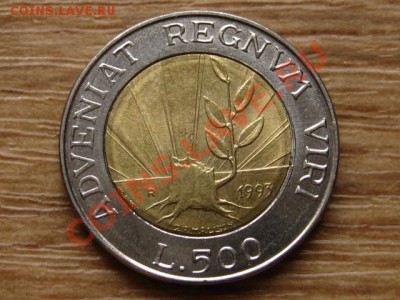 Сан Марино 500 лир 1993 биметал  до 16.05.13 в 21.00 М - IMG_2333
