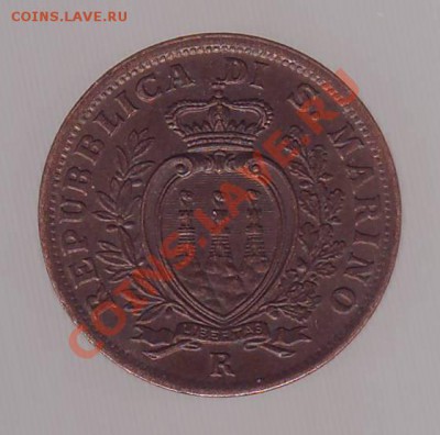 Сан Марино.5 Чентезими.1935. до 18 Мая - 19350007.JPG