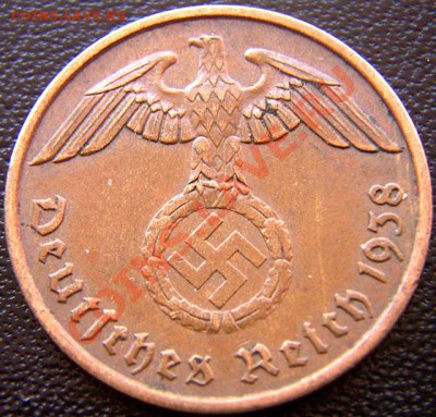 Германия (3 Рейх)_2 рейхспфеннига 1938(А); до 13.05_22.10мск - 5320