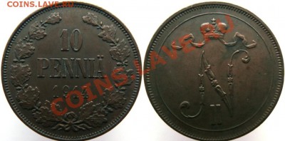 10 пенни 1914,1915,1916 до 17.05 в 22-00 - 1914