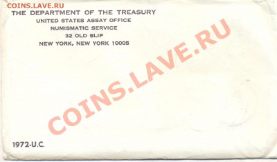США минт-сет 1972 г. До 18.05.13 г. 22-00 МСК . - уп 1