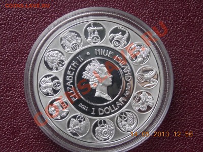 1 DOLLAR ELIZABETH II NIUE ISLAND 2011 овен 14.05.2013 - DSCN0750.JPG