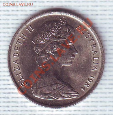 Австралия.5 Центов.1984.Ехидна. до 20 Мая - 19840004.JPG