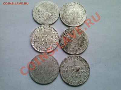 1 silber gros .,  6 monet . - CAM00506
