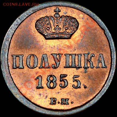 оцените  полушку 1855 года вм - 2_51223ff7eb776