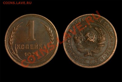 1 копейка 1924 (все разновидности), на оценку - 1к.-1924-шт.1.3