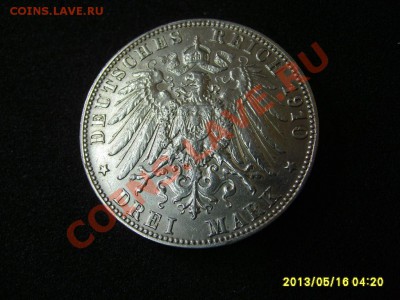 БАВАРИЯ, 3 МАРКИ 1910 D ( OTTO I )!! до 17.05.2013 - S6000739.JPG