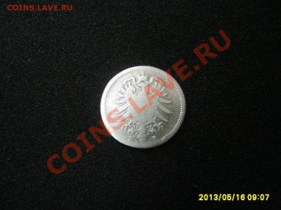 ГЕРМАНСКАЯ ИМПЕРИЯ: 20 ПФЕННИГОВ 1875 D , Ag !!до 17.05.2013 - S6000764.JPG