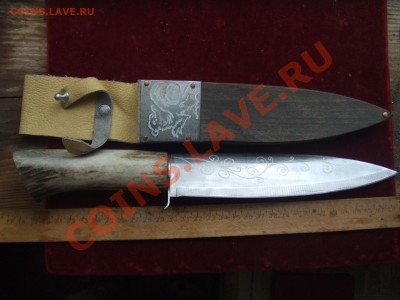 нож для копа)-сталь.бук.кожа.рог  до 19мая 21-00мск - нож-1.JPG