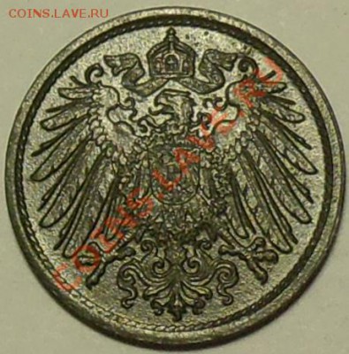 ГЕРМАНИЯ - 10 фенигов 1921 - до 21 мая - 079