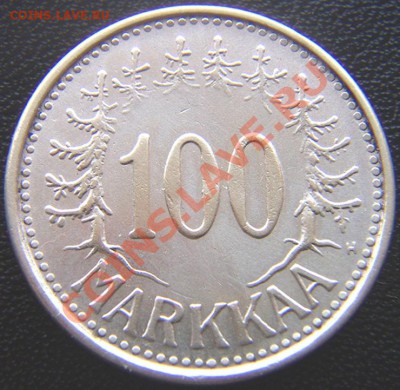 Финляндия_100 марок 1957. Серебро. До 16 мая_22.12мск - 5281